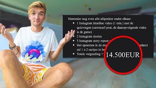 WAT VERDIEN JE ALS YOUTUBER MET EEN SPONSORDEAL?! (echte bedragen)