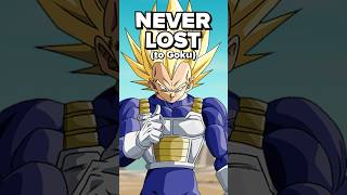 Vegeta Never Lost To Goku