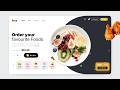 Responsive Creative Restaurant Website Using HTML & CSS | Step By Step Tutorial