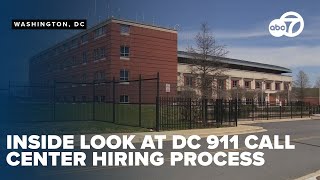 Inside look at DC 911 dispatch center's intense hiring process