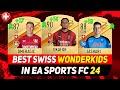 EA FC 24 WONDERKIDS 🇨🇭 ✸ BEST YOUNG SWISS TALENTS IN CAREER MODE! ft. OKAFOR, JASHARI, OMERAGIC...