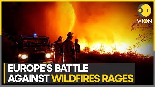 Europe wildfires destroy homes and force evacuation | WION Climate Tracker