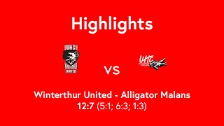 Winterthur United - Alligator Malans | Highlights | 14.01.2023