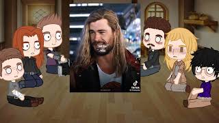 Original Six Avengers react to the future! {Thor Odinson 4/6}