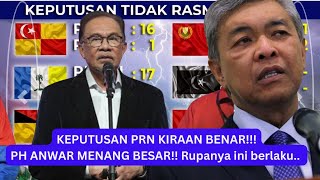 KEJUTAN BESAR : Kiraan Semula, PH ANWAR MENANG BESAR!! tahniah anwar