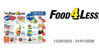 Food 4 Less Weekly Ad - 12/26/2025 - 01/01/2026