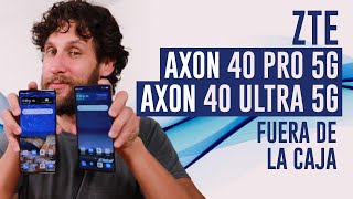 ZTE Axon 40 Ultra y Axon 40 Pro | Unboxing en español