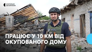 Ліквідовує пожежі та рятує людей з-під завалів: історія рятувальника з прифронтового Гуляйполя