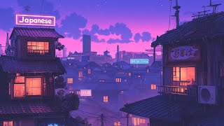 Retro Lofi Hip Hop Beats 🎬 1980s \u0026 90s Vibes \u0026 Nostalgic Japanese Town Ambience 🌆 Lofi Rain Playlist