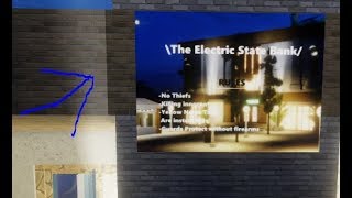 Electric State Darkrp Roblox Bank