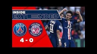 Paris Saint-Germain - Toulouse FC ( 4-0 ) - Highlights - (PARIS - TFC) / 2019-20