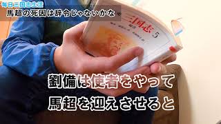 馬超の死因についてどう思う？ #8 正史三国志をまったり読んでみた【毎日三国志生活】