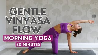 GENTLE VINYASA YOGA FLOW - Morning Motivation Day 4