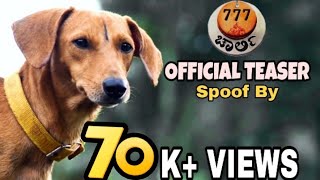777 Charlie Official Teaser (Kannada) | Rakshit Shetty | Spoof By Frontline Films| @Paramvah Studios