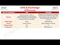 differences between otc and exchange.