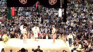 令和元年　大相撲名古屋場所　３段目優勝決定戦　朝天舞ー寺沢