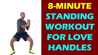 8-Minute Standing Workout for Love Handles (No Equipment Needed)