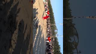 浜坂川下祭り　浜入り　麒麟獅子舞