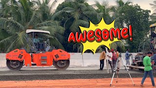 KNRCL Construction at Edarikode,Malappuram |National Highway Construction | Modern Machines