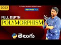 #110 Polymorphism In Python | oops concepts | Python tutorials