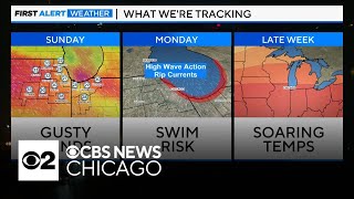 Skies clear overnight; sunshine for Chicago Sunday