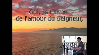 Je T Aime De L Amour Cantique Louange Chant Chrétien Cover Chords