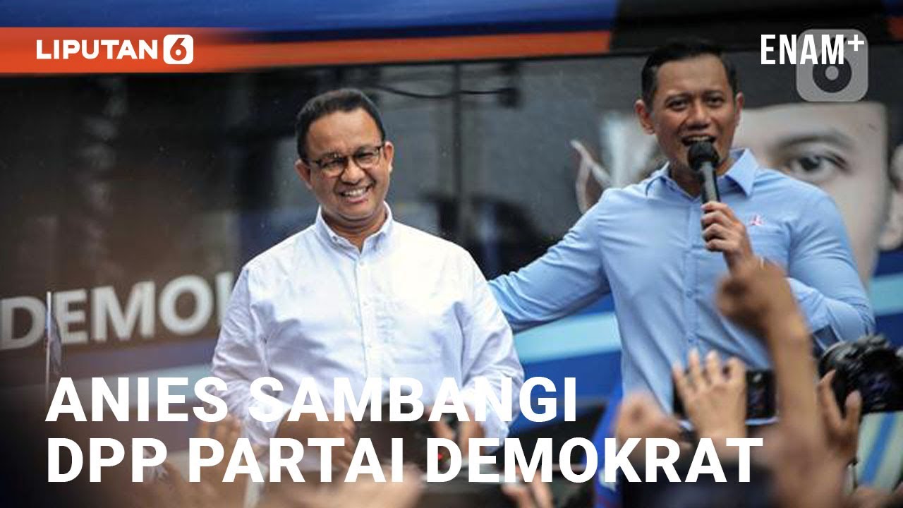 Anies Baswedan Sambangi DPP Partai Demokrat, Disambut Langsung AHY ...