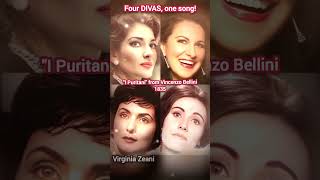 Maria Callas Angela Gheorghiu Virginia Zeani Joan Sutherland I Puritani #soprano #arias #divas #hit