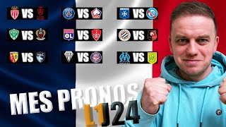 🇫🇷 MES PRONOSTICS LIGUE 1 24EME JOURNEE 🇫🇷 ! Paris - Lille / Marseille - Nantes