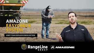 Verify your Spread Pattern with the Amazone EasyCheck System | Amazone ZA-TS