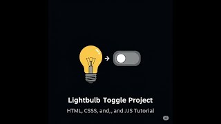 Light Bulb Toggle – Project #01 | Newbie | HTML, CSS, JS (Urdu)