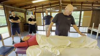 Deep emotional release using Raynor Naturopathic Massage on Lilly in February 2023. Advanced Course.