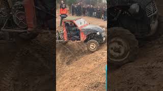 Citroen 2cv 4x4 en trial, impressionnant !