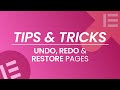 How to UNDO & Redo Elementor Changes | WordPress 2026 Tutorial
