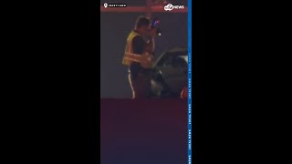 Deadly multi-vehicle crash on I-495 in Maryland