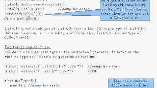 Java Tutorial 24.10: Generic types and Wildcard types