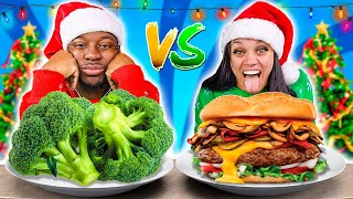 HEALTHY VS JUNK FOOD CHALLENGE