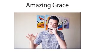 Amazing Grace a Capella acoustic harmonica | David Herzhaft | Harmonica School || Harmo Harmonicas