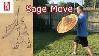 Ming Shield Manual: Sage Points the Way Stance 紀效八勢：仙人指路勢