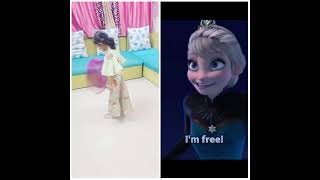 Let it go...Disney Frozen princess Elsa Song....