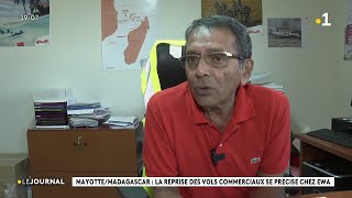 Mayotte/Madagascar : la reprise des vols commerciaux se précise chez EWA