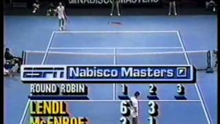 Lendl vs McEnroe - Masters 1989 RR 2/2