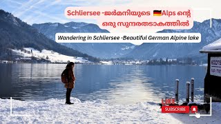 Schliersee -Wandering in a beautiful Alpine lake in Germany