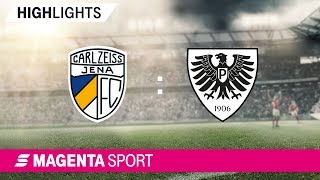 FC Carl Zeiss Jena - SC Preußen Münster | Spieltag 21, 18/19 | MAGENTA SPORT