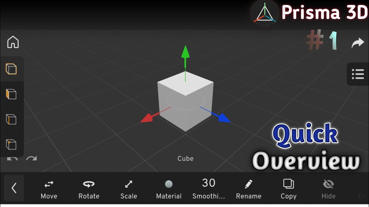Introduction To Prisma3d 3 0 Best 3d Animation App Ep 1 Youtube