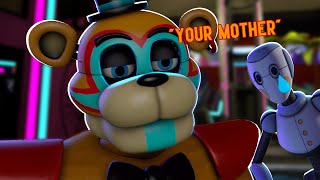 [SFM] Glamrock Freddy roasts a Staff Bot #shorts