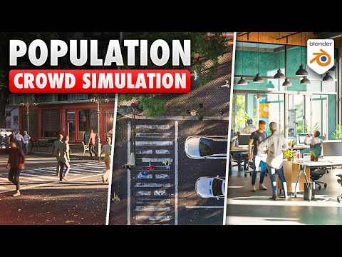Population Addon For Blender Demo Jambo Channel