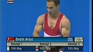 Sedat ARTUÇ  Olimpics \u0026  2004 Athens \u0026 56 kg.\u0026 Bronze Medalist