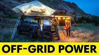 How to Power a Camper Off-Grid - Best Way to Charge Your Trailer and RV