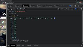 JavaScript Quick Tip: Convert a string characters into an array